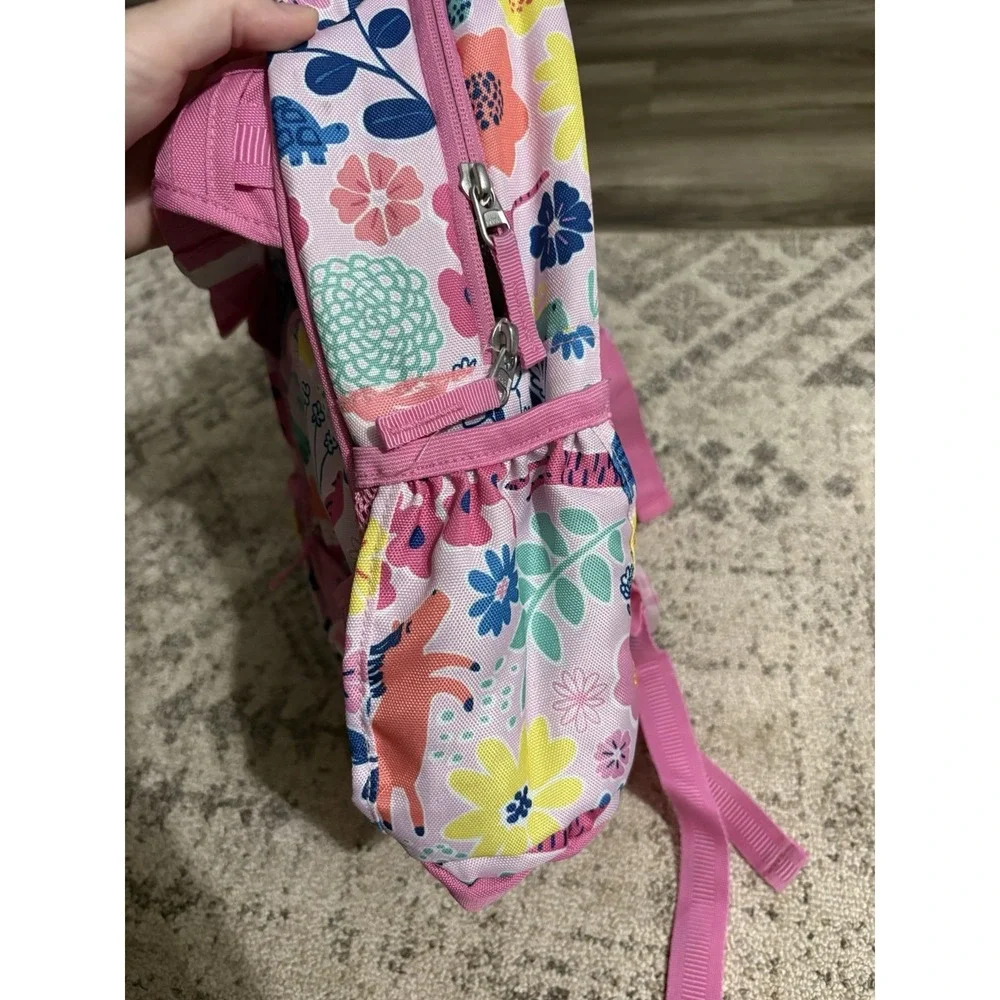 Pottery Barn Kids Backpack Mackenzie Pink Sasha's Garden Pink Girls Youth Floral